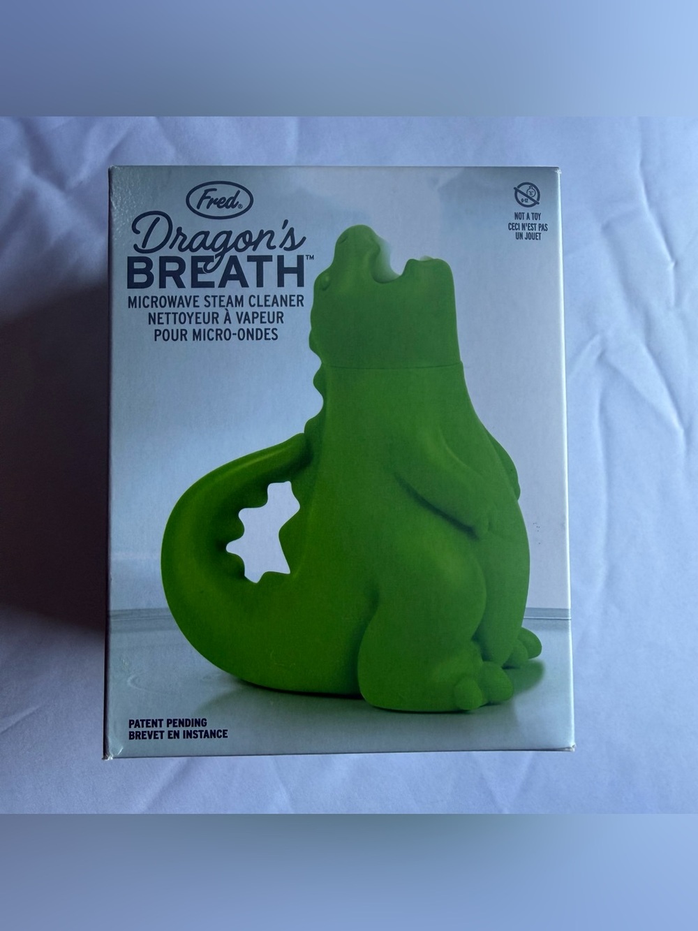 Fred Dragon's Breath Microwave Steam Cleaner - Green